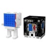 Gobus MoYu Cube Robot MFJS Cube Twist Puzzle Cube Meilong 5 5x5 Cube Robot Set avec Cube 5x5x5 + Boîte de présentation Robot
