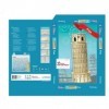 POP Out World 3D Puzzle - World Architecture Series "The Leaning Tower of Pisa - Pisa"