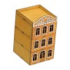 Oshhni Puzzle 3D Architecture en Bois, Kits de Construction de maquettes de Maison en Bois pour garçons et Filles, décoration