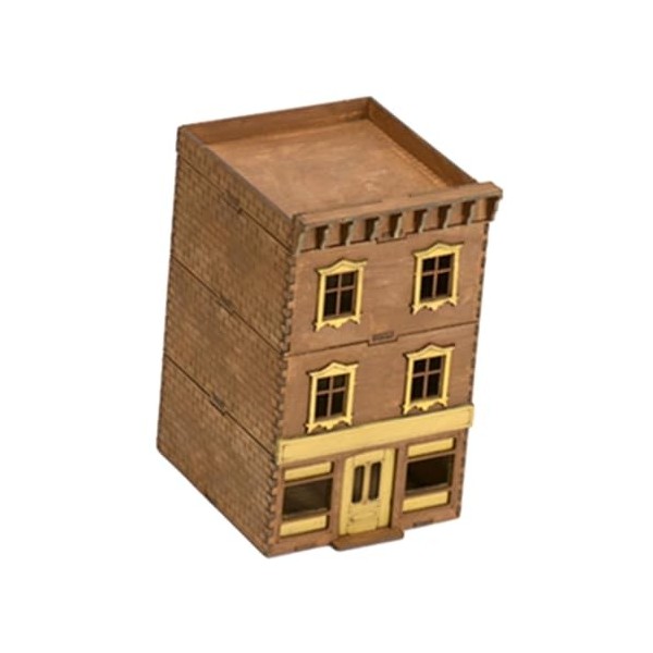 Oshhni Puzzle 3D Architecture en Bois, Kits de Construction de maquettes de Maison en Bois pour garçons et Filles, décoration