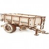 EWA Eco-Wood-Art - Trailer for Tractor BELARUS-82 - Puzzle 3D mécanique en Bois - Casse-tête pour Adolescents et Adultes -à M