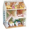 Party town Dreamy Doll House Puzzle 3D – Maisons de poupées pour Filles – 160 pièces – 170 Minutes de Montage – 8 Ans ou Plus