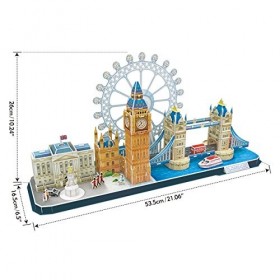 Cubic Fun Puzzle 3D de la Ville de Londres en Ligne 771MC253 