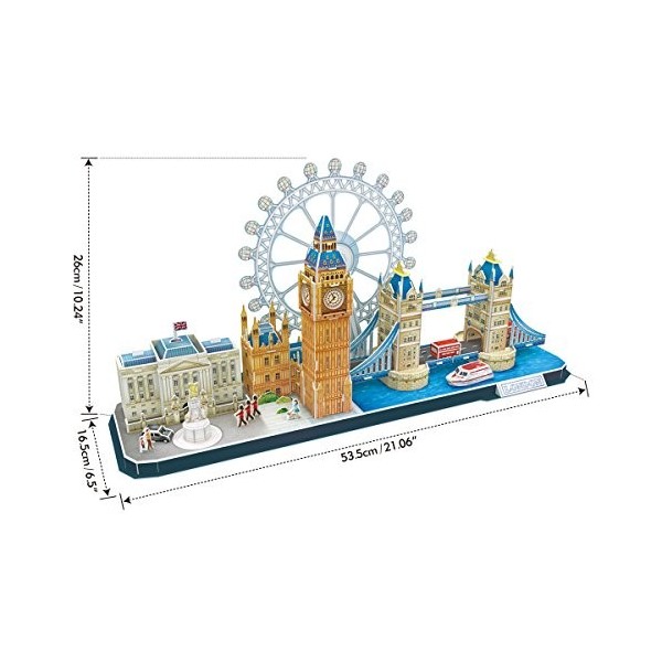 Cubic Fun Puzzle 3D de la Ville de Londres en Ligne 771MC253 