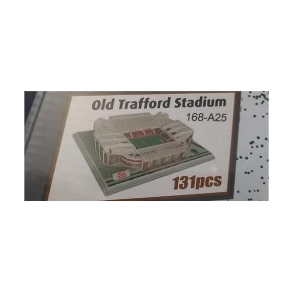 Puzzle 3D Manchester Old Trafford - 186 pièces à Monter soi Meme