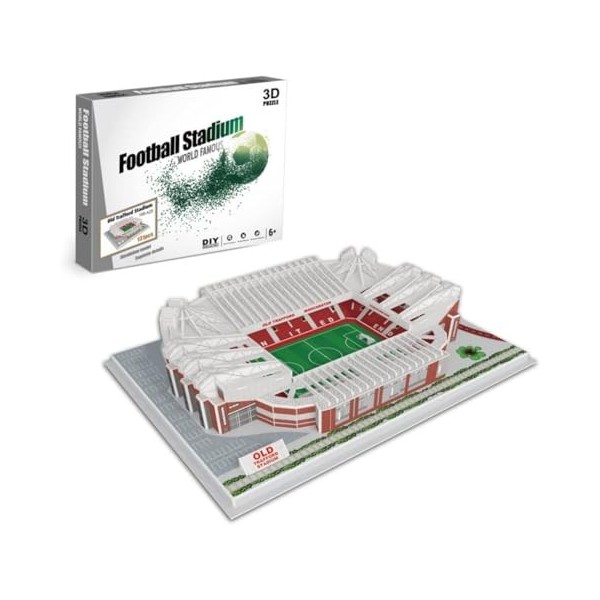 Puzzle 3D Manchester Old Trafford - 186 pièces à Monter soi Meme