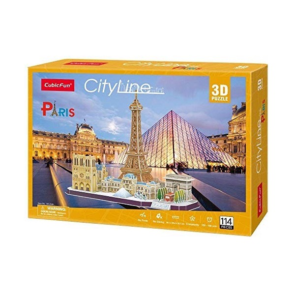 Cubic Fun – Puzzle 3D de la Ville de Paris en Ligne 771mc254 