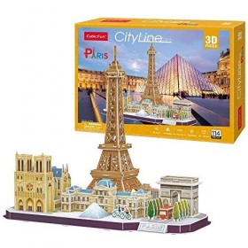 Cubic Fun&nbsp;–&nbsp;Puzzle 3D de la Ville de Paris en Ligne 771mc254 