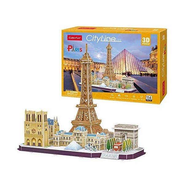 Cubic Fun – Puzzle 3D de la Ville de Paris en Ligne 771mc254 