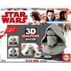 Educa - 17333-3D Sculpture Puzzle Kylo Ren