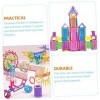 Toyvian 1 Set Baguette Intelligent Bébé Vêtements Jouets Pour Enfants 3D Puzzle Tige Éducative Kits De Construction De Tige E