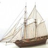 Bagima Voilier 3D Puzzle en bois DIY Bateau à voiles Modèle de bateau à voile Jouet éducatif Jouet de construction Jouet Cade