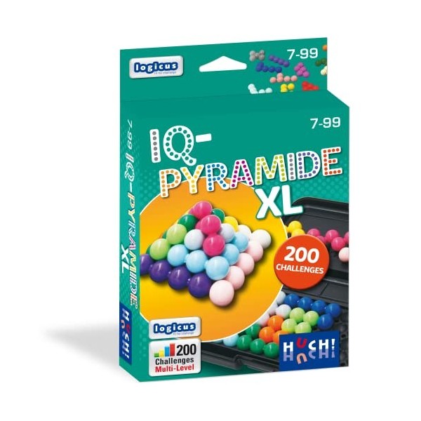 HUCH!- Jeu logique, IQ Pyramide XL