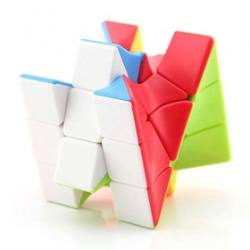 Yealvin Puzzle Twisty Skewb Cube Twisty pour le développement de lintelligence Brain Teaser
