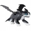 Spin Master DreamWorks Dragons Figurine Interactive Fire and Flight Thunder avec Effets Lumineux et sonores 30,4 cm Jouet pou