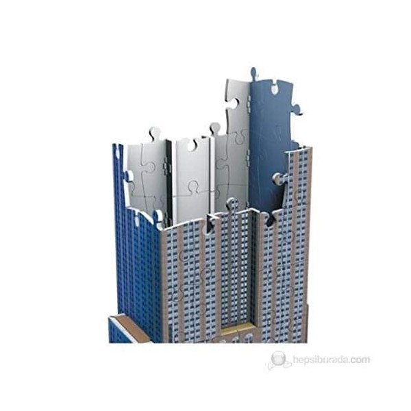 Ravensburger - Puzzle 3D Building - Empire State Buildin - A partir de 10 ans - 216 pièces numérotées à assembler sans colle 