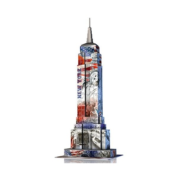 Ravensburger - 12583 - Puzzle 3D - Empire State Building Flag - 216 Pièces