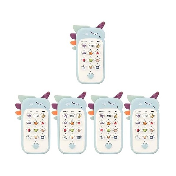 Totority 3 Pièces Téléphone Portable Pour Enfants Téléphones Pour Enfants Jouets Musicaux Bébé Téléphone Enfants Téléphone Jo