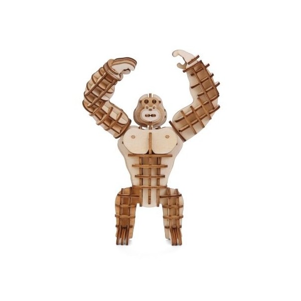 Kikkerland GG109 Gorilla Puzzle en Bois 3D