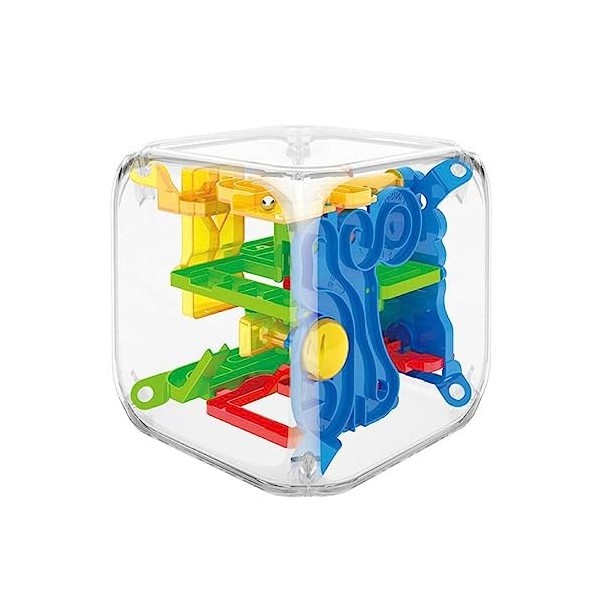 Puzzle 3D Labyrinthe Cube Jouet Chemins Multicolores Jeu Table En Option Cadeau Pour Enfants Enfants Puzzle Interactif Cube L