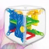 Puzzle 3D Labyrinthe Cube Jouet Chemins Multicolores Jeu Table En Option Cadeau Pour Enfants Enfants Puzzle Interactif Cube L