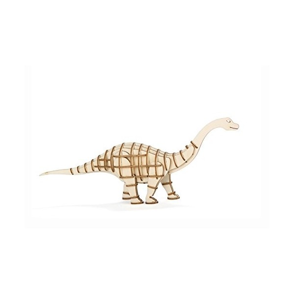 APATOSAURUS 3D WOODEN DINOSAURE PUZZLE Kikkerland