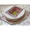 FMOPQ Arsenal Emirates Stadium 3D Puzzle for Adults Or Children Football Ground Replica DIY Models Birthday Gifts - Multicolo