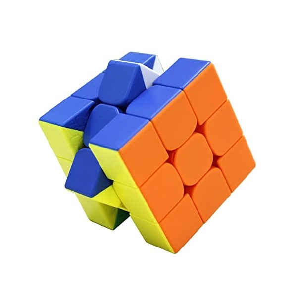 Oostifun Gobus MoYu HuaMeng YS3M YS 3M M Version 3 x 3 Speed Cube Professionnel sans adhésif Magic Puzzle Cube avec support M