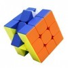 Oostifun Gobus MoYu HuaMeng YS3M YS 3M M Version 3 x 3 Speed Cube Professionnel sans adhésif Magic Puzzle Cube avec support M