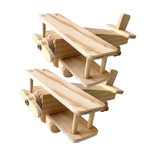 STOBOK 2 Ensembles De Puzzles 3D en Bois pour Enfants Kits De Modèles De Bricolage Projets Éducatifs pour Filles Et Garçons D