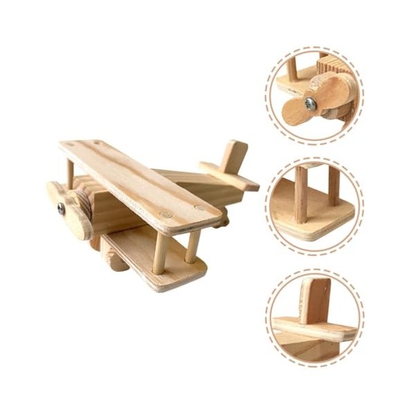 STOBOK 2 Ensembles De Puzzles 3D en Bois pour Enfants Kits De Modèles De Bricolage Projets Éducatifs pour Filles Et Garçons D