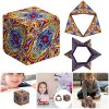 MagicCube 3D magnétique 72 formes différentes géométriques puzzle Fidget casse-tête cadeau pour femme et homme