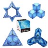 MagicCube 3D magnétique 72 formes différentes géométriques puzzle Fidget casse-tête cadeau pour femme et homme