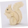 Toyvian - Modèle Puzzle D Énigmes 3D 3Pcs Jigsaw Puzzle Toy for Handmade Plaything Pattern Kids Squirrel Children Model Craft