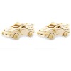 TOYANDONA 2 Pièces Puzzle De Bus en Bois Puzzles 3D en Bois pour Adultes Bloc De Bois 3D Casse-tête De Bus 3D Bloc De Constru