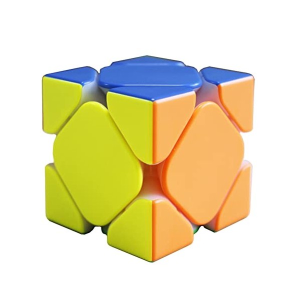 Oostifun MoYu Cubing Classroom RS Skewb Oblique Rapide Puzzle Cube sans Autocollant RS Oblique Magique Puzzle Cube Standard 