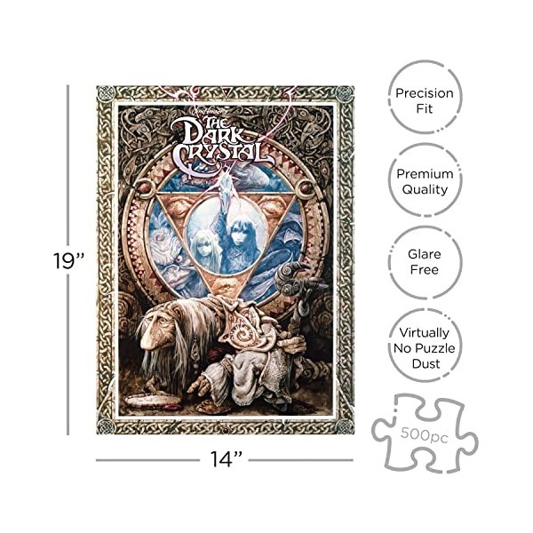 Aquarius- Dark Crystal Puzzle, 62136, Multicolore