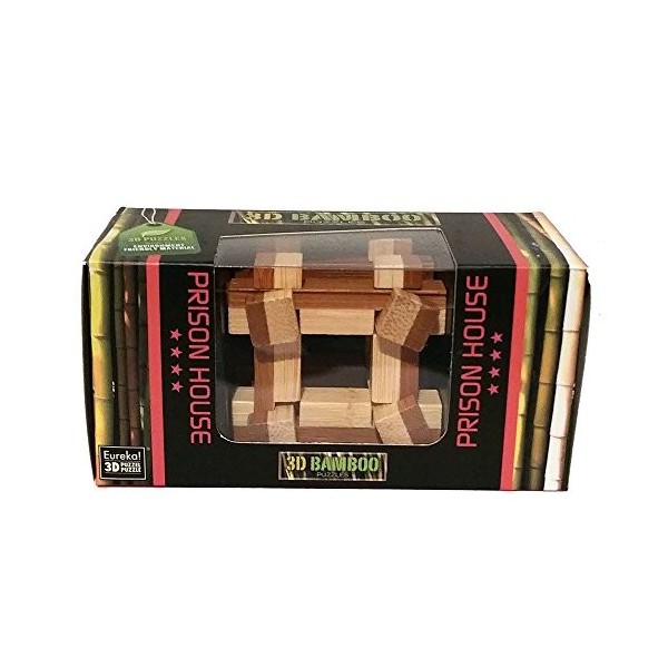 3D Bamboo Brain puzzle Prison House ****