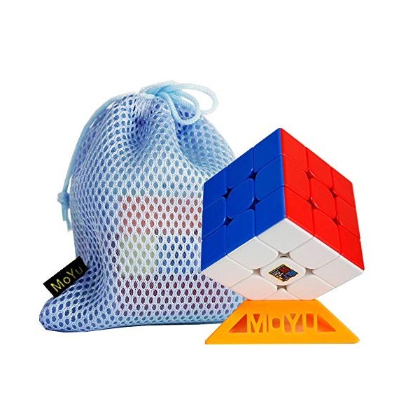 FunnyGoo MoYu MFJS Mofang jiaoshi Cubing Classroom 2020 RS3M 3 M 3x3 Magic Puzzle Cube RS3M 3M Cube 3 Couches sans Autocollan