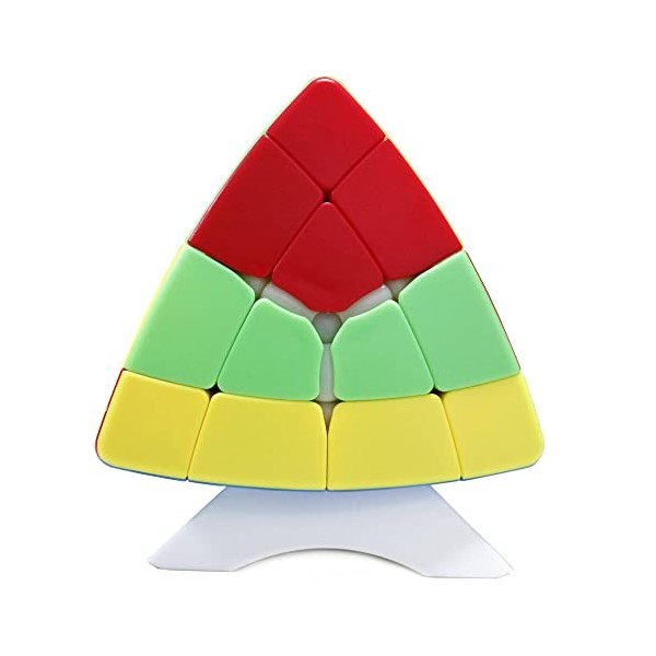 Oostifun Gobus Shengshou 4x4 Tour Magique Puzzle Magique Cube Pyramide Pyraminx Triangle Cube Stickerless