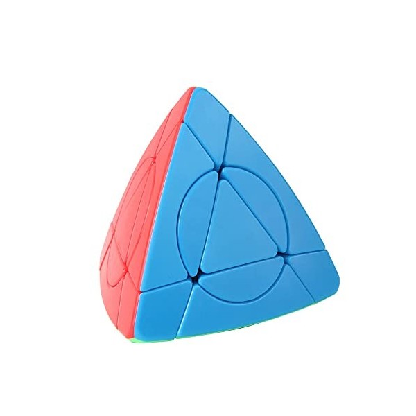 Oostifun FunnyGoo ShengShou 3x3 Tour Magique Circulaire Cube Pyramide Circulaire Puzzle Cube Cercle Pyramidx Cube avec Cube S