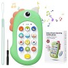 Aolso Jouet de Téléphone Portable pour Bébé, Téléphone éducatif Multifonction, Téléphone Portable Musical éducatif, Téléphone