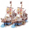 Abaodam 2 Jeux De Puzzle Pirate Voilier en Papier 3D