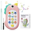 Aolso Jouet de Téléphone Portable pour Bébé, Téléphone éducatif Multifonction, Téléphone Portable Musical éducatif, Téléphone