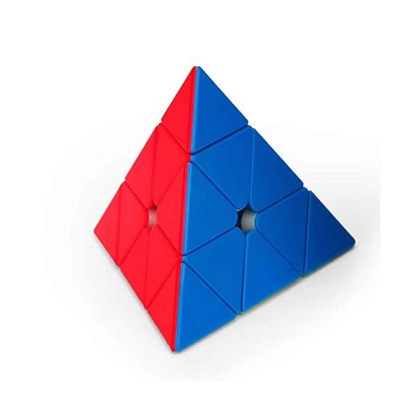 FunnyGoo MoYu MoFangJiaoShi Cubing Classroom MeiLong 3x3 Pyraminx M Triangle Pyramid Magic Cube M Version Cube Stickerless