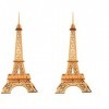 SEWACC 2 PCS Eiffel 3D Puzzles en Bois Éducatif Stept Modèle Journée D Anniversaire Jour D Anniversaire pour Garçons Filles