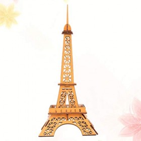 SEWACC 2 PCS Eiffel 3D Puzzles en Bois Éducatif Stept Modèle Journée D Anniversaire Jour D Anniversaire pour Garçons Filles