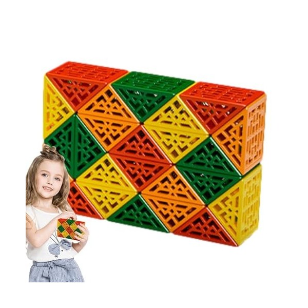 BROJAQ Jouet de Puzzle torsadé, Jouets de Puzzle à règle,Jouet modifiable à règle de Puzzle torsadé | Jouets pour, améliore l