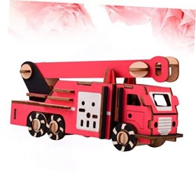 Toyvian Scie Sauteuse Puzzle 3D en Bois Enfant Bambou