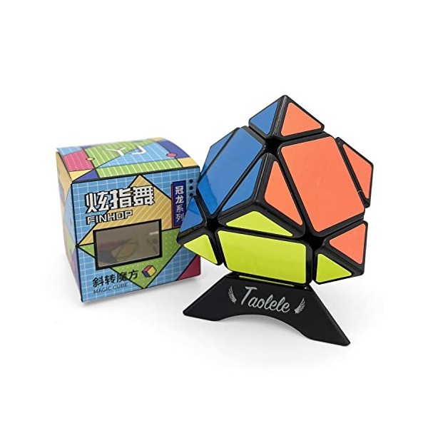 TaoLeLe YJ Skewb Cube Skewb Speed ​​Cube Skewb Magic Cube 3D Puzzle Jouets pour Enfants Adultes